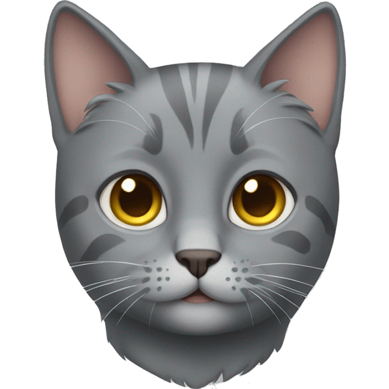 gray cat emoji