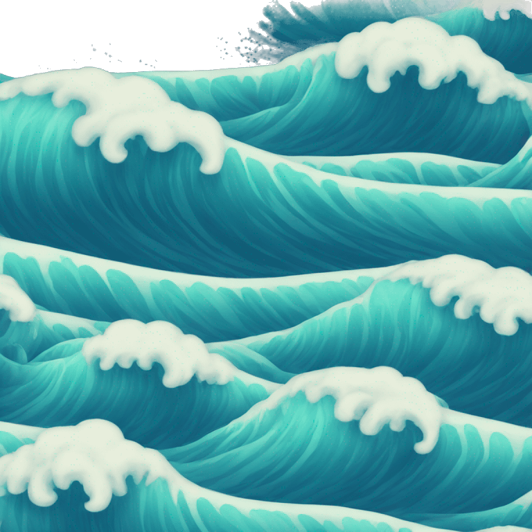 Wave emoji