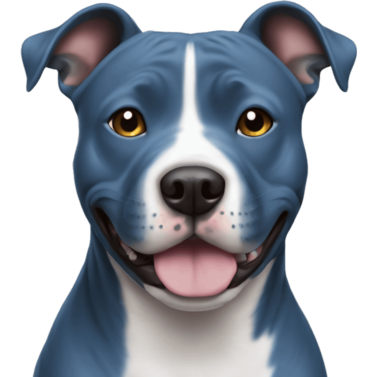 blue staffy emoji