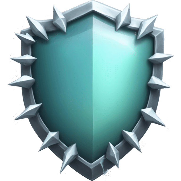 crystal spiked shield emoji