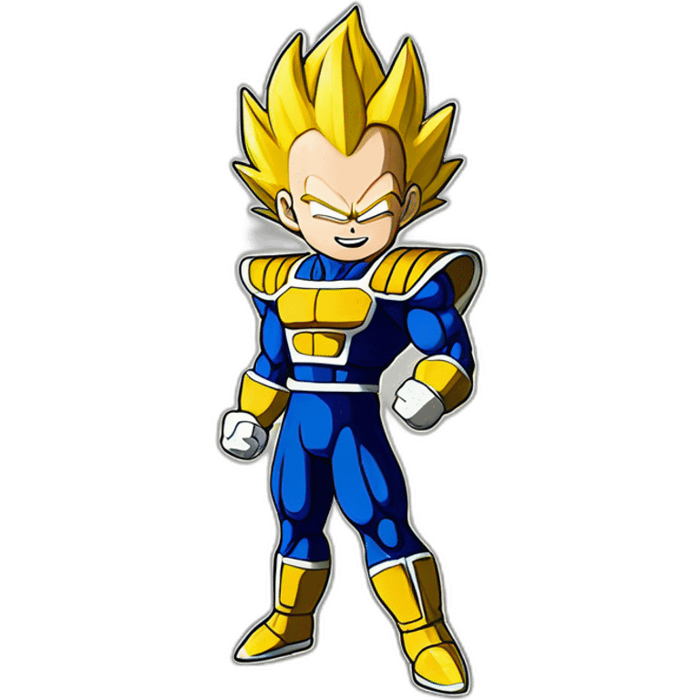 vegeta super sayan emoji