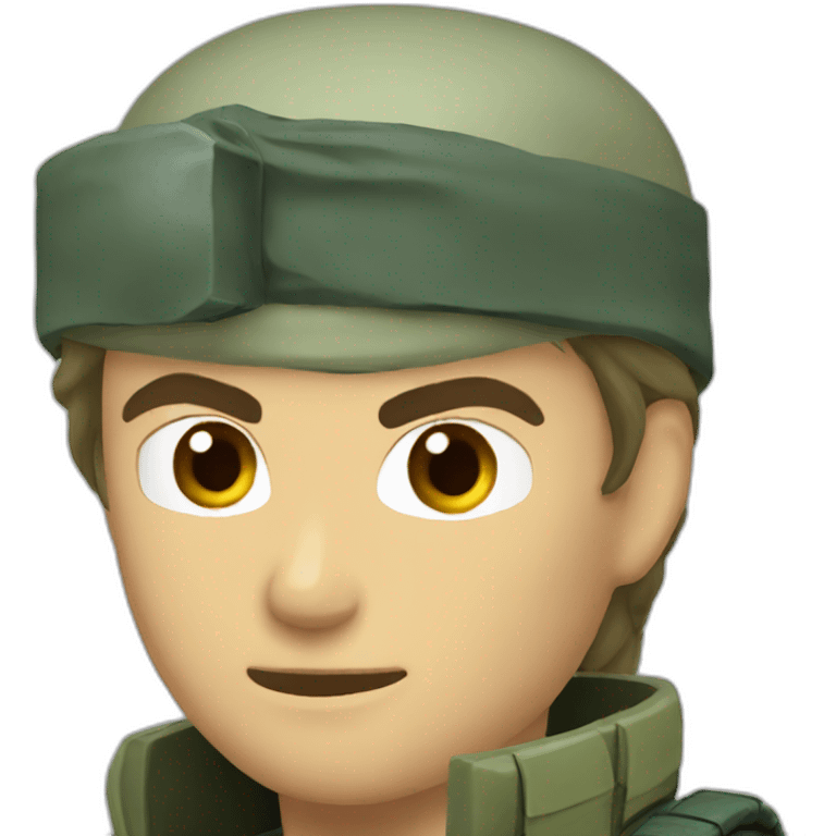 Solid snake emoji