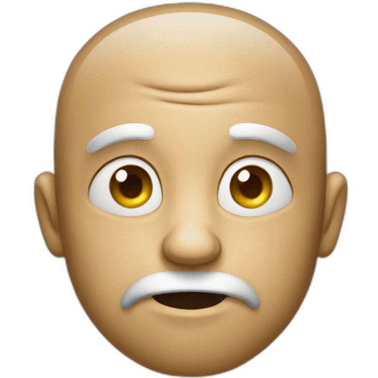 old thinking face emoji