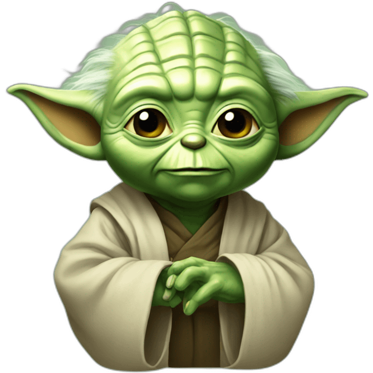 Yoda saying hi emoji