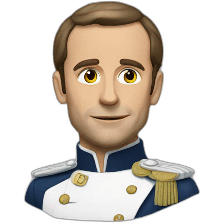 Macron dort emoji