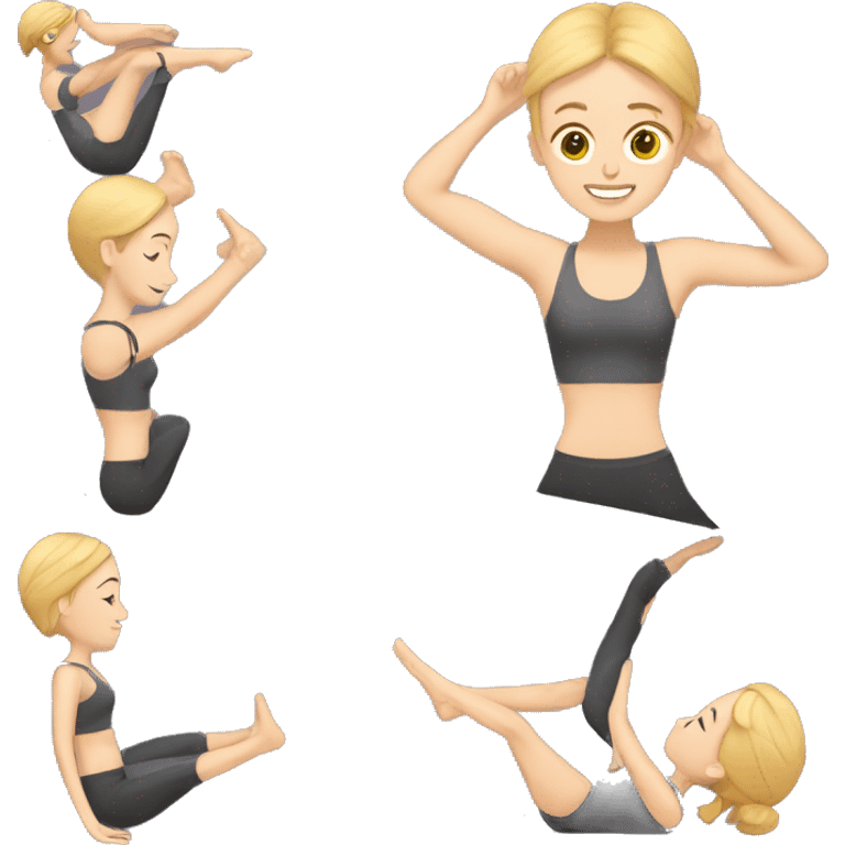 pilates emoji