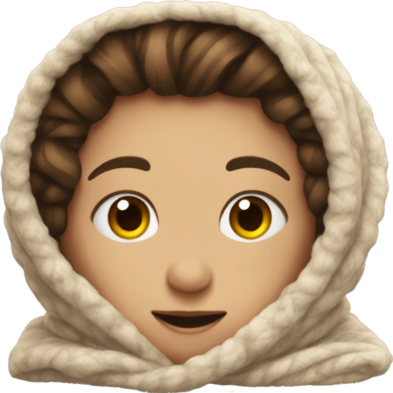 cozy realistic looking blanket  emoji