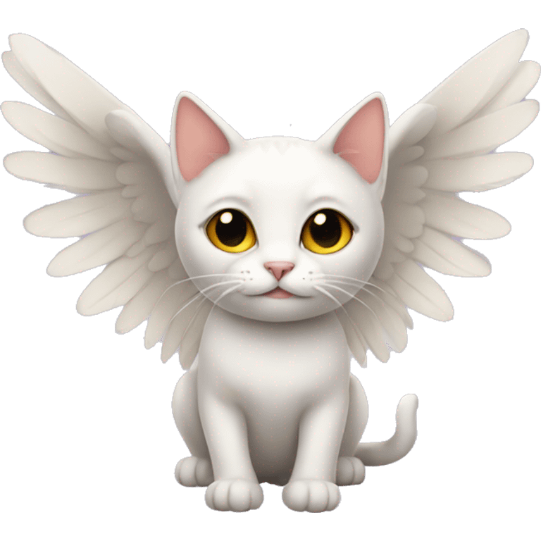 Cat with wings emoji