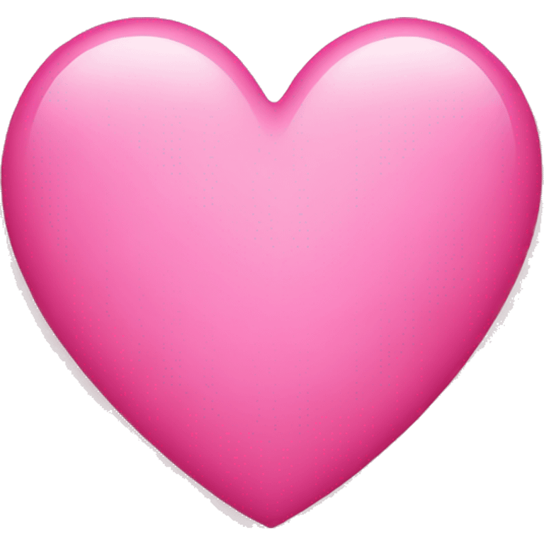 Pink heart  emoji