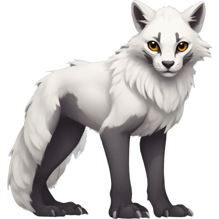 Modern Rare Fantasy Vernid-Trico-species by LiLaiRa, markings, full body emoji