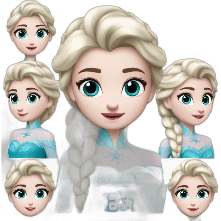 frozen Elsa emoji