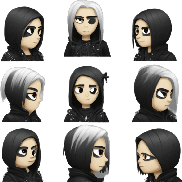 goth emo emoji