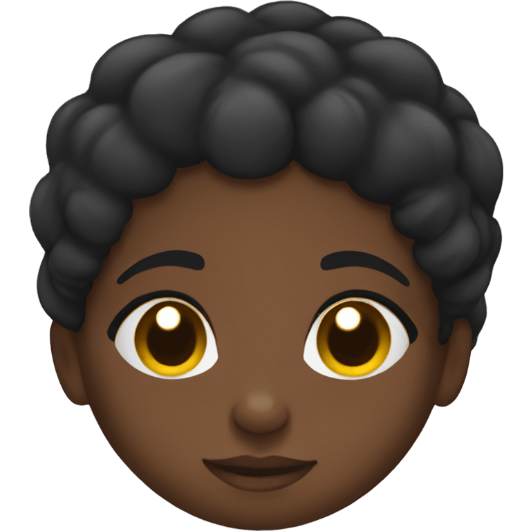 Black girl sleeping  emoji