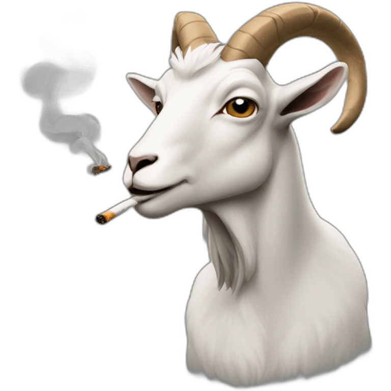 Smoking Goat emoji