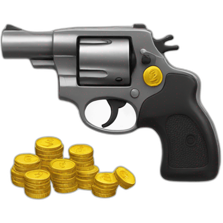 money gun  emoji