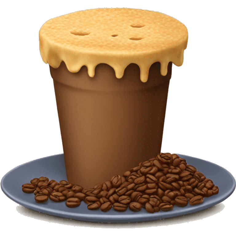 Grano de café tostado emoji