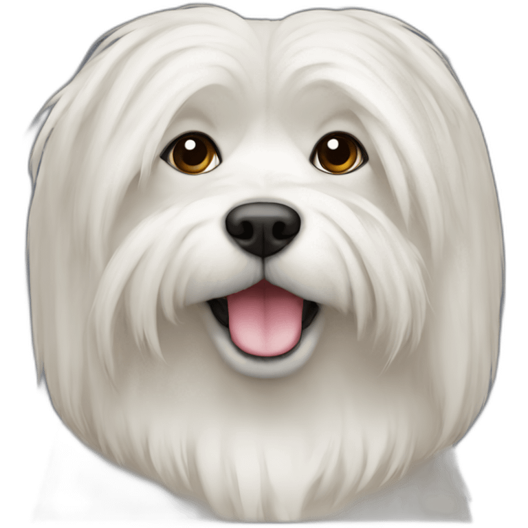 minju (lhasa breed) emoji