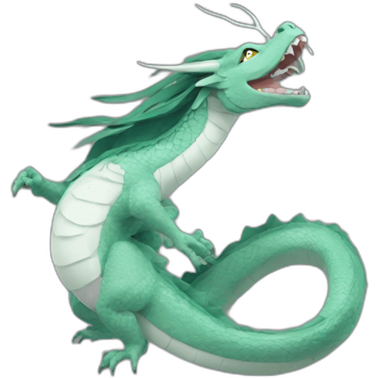 Spirited away haku dragon emoji