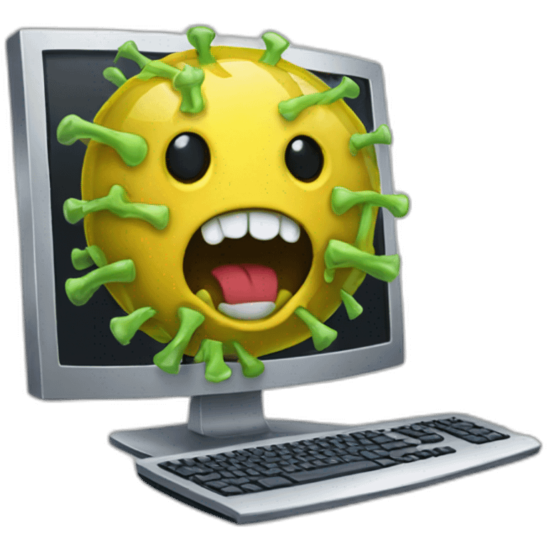 Computer-virus emoji