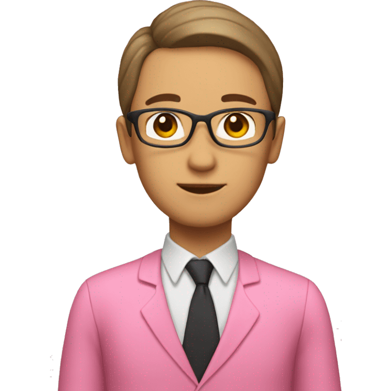 teacher pink dashi emoji