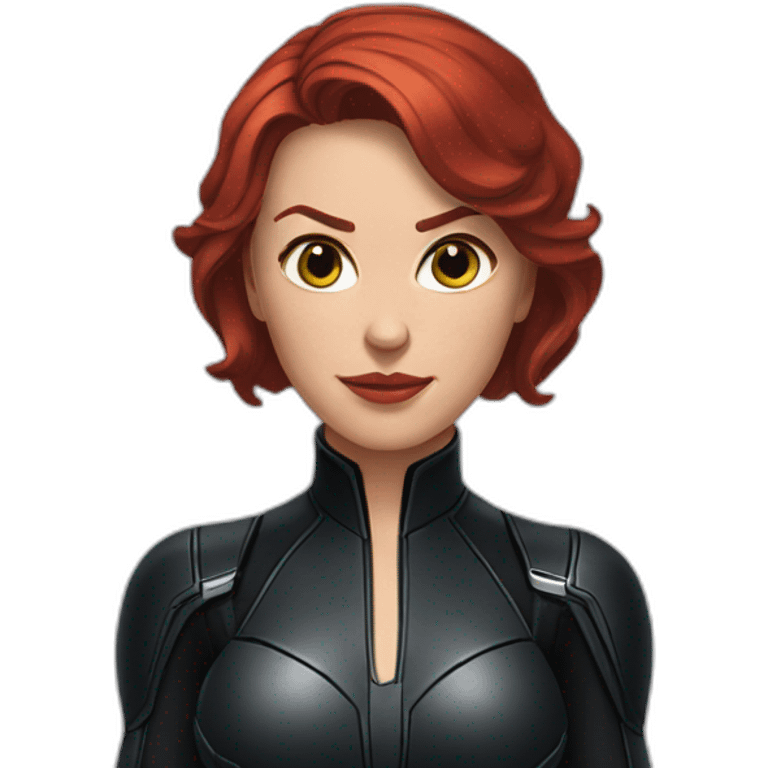 Marvel black widow emoji