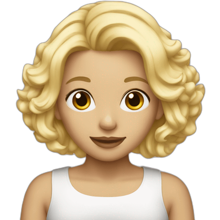 blonde  emoji