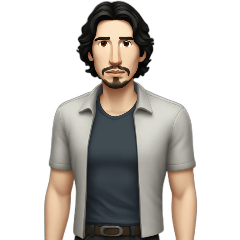 adam driver full body emoji