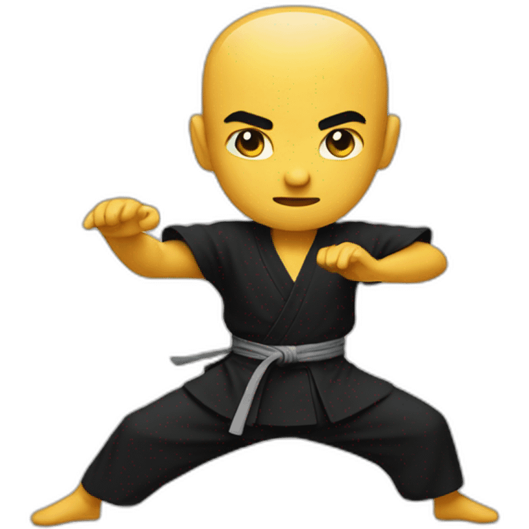 kung fu emoji