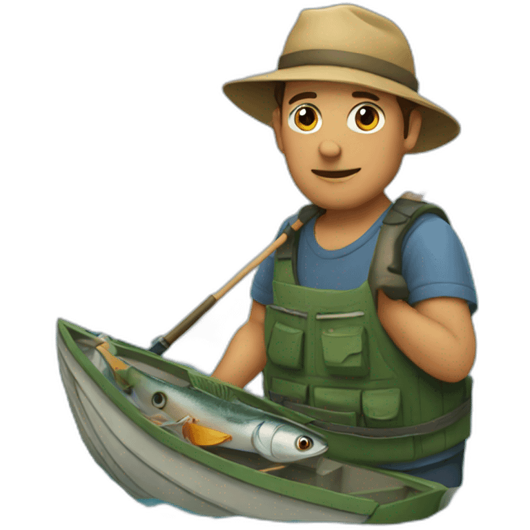 Fishermen emoji