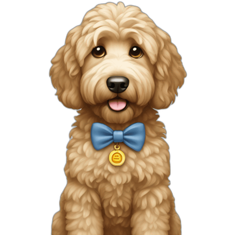 corporate goldendoodle emoji