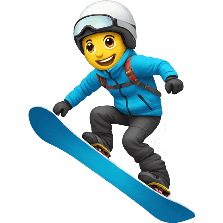 snow boarding emoji