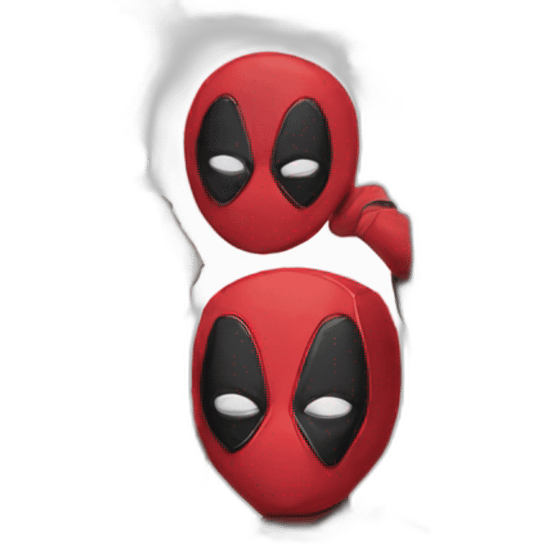 Deadpool like a girl emoji