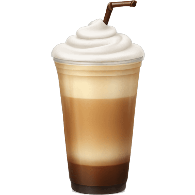 Iced coffe latte  emoji