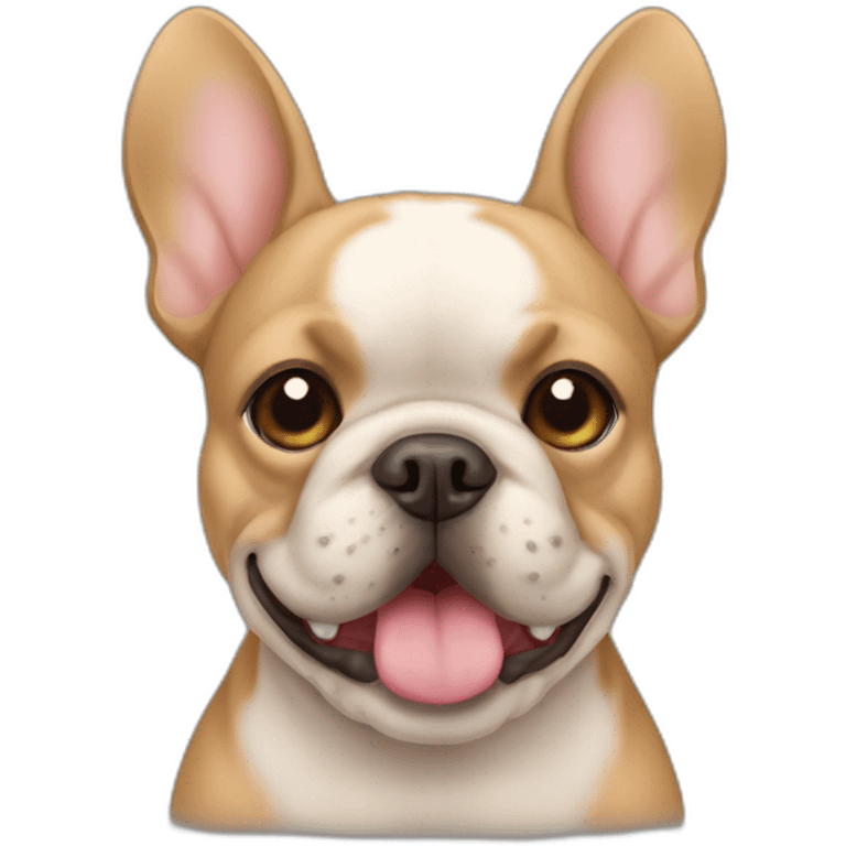 Carmel frenchie dog  emoji