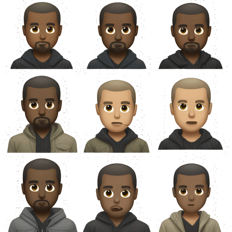 Kanye West in Japan emoji