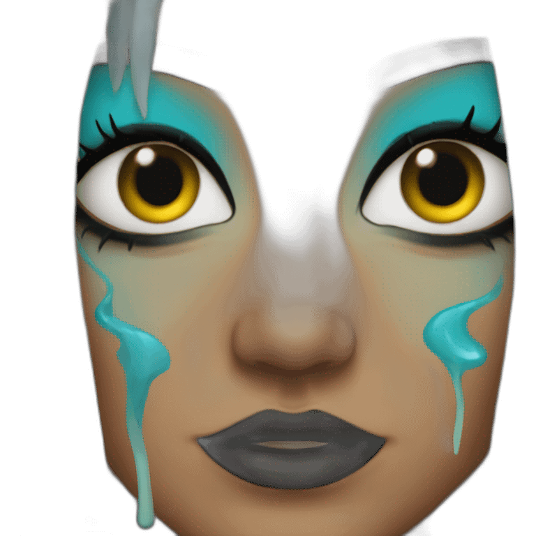 Bruja-sexy-ojos azules emoji