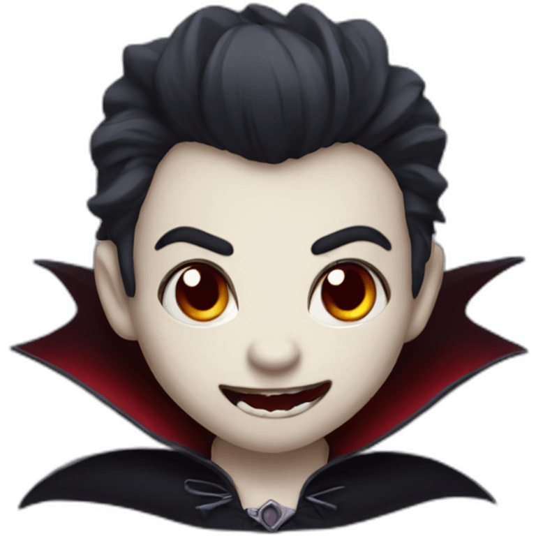 cute little Vampire emoji