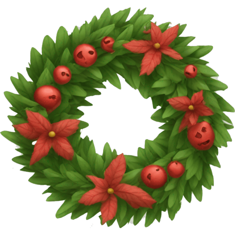 Wreath  emoji