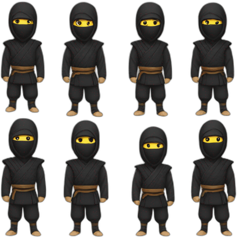 Ninjas emoji