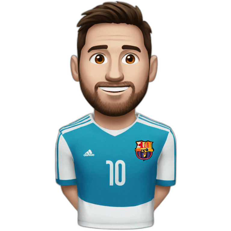 Messi meilleur que ronaldo emoji