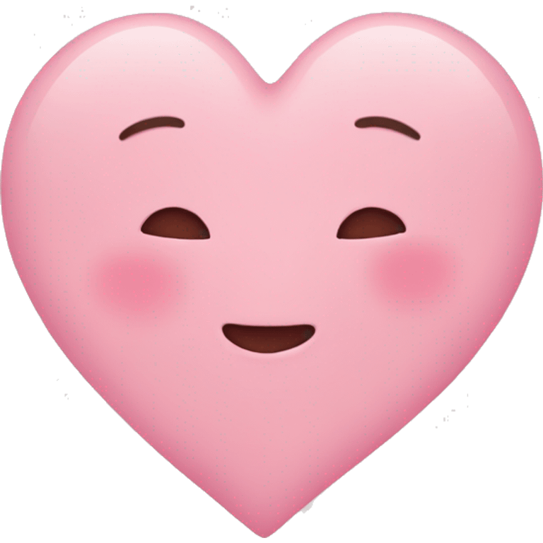 baby pink heart emoji