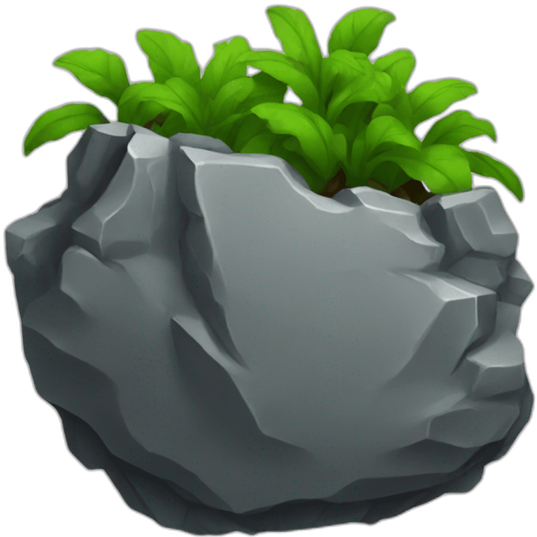 steel slag, breath, green plant emoji