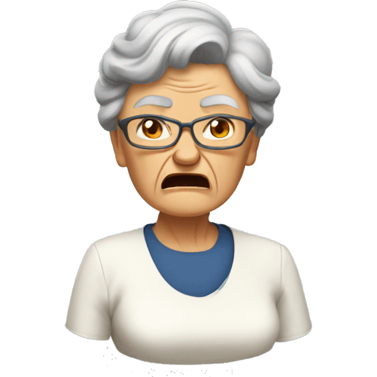 granma angry emoji