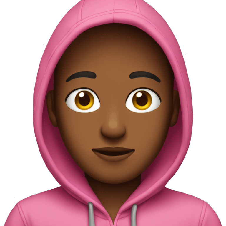 Pink hoodie  emoji