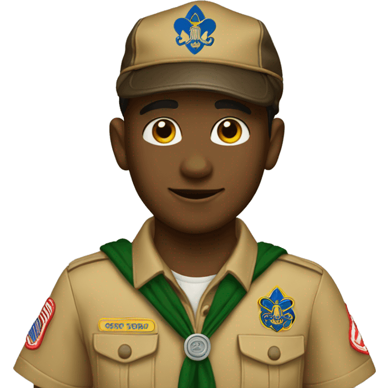 Boy scout emoji