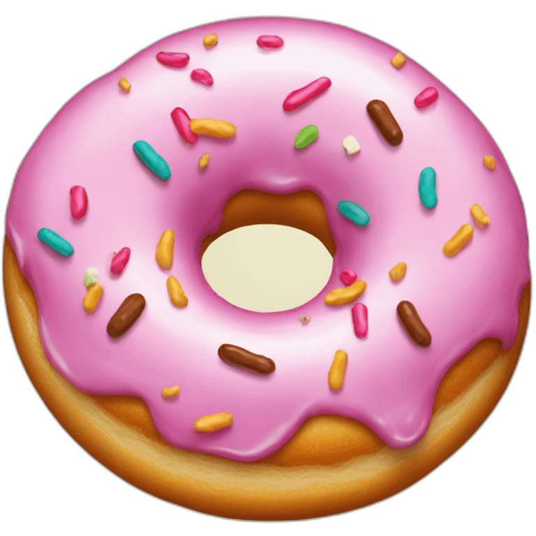 Picture of a donut emoji