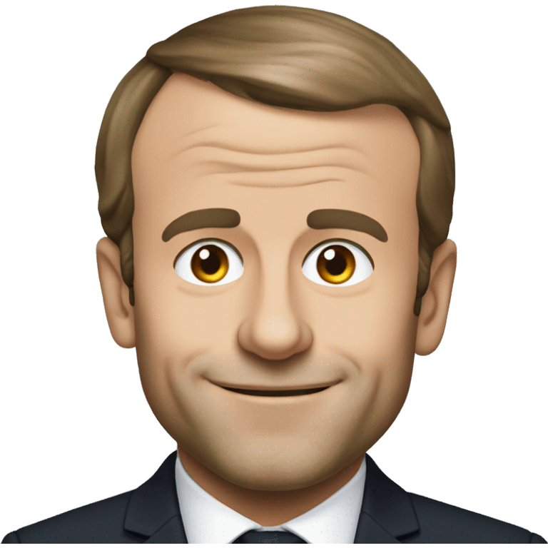 Emmanuel Macron emoji