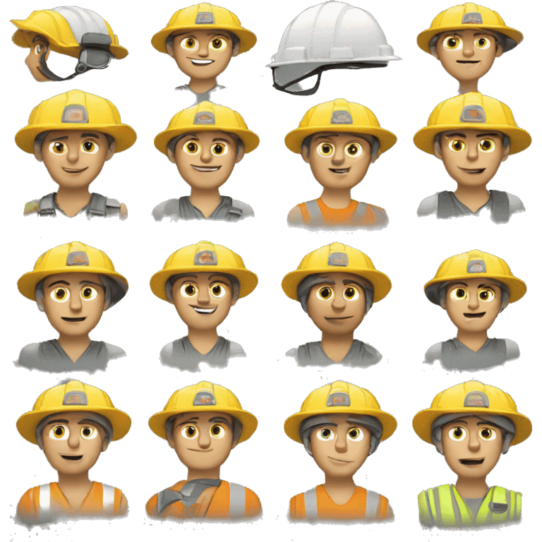 construction site safety emoji