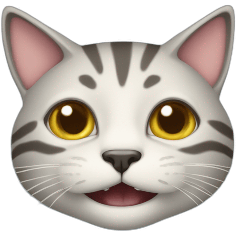 Cat sur requin emoji