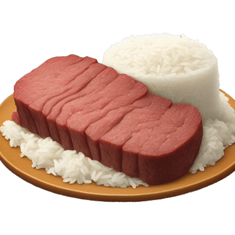 corned beef with rice emoji